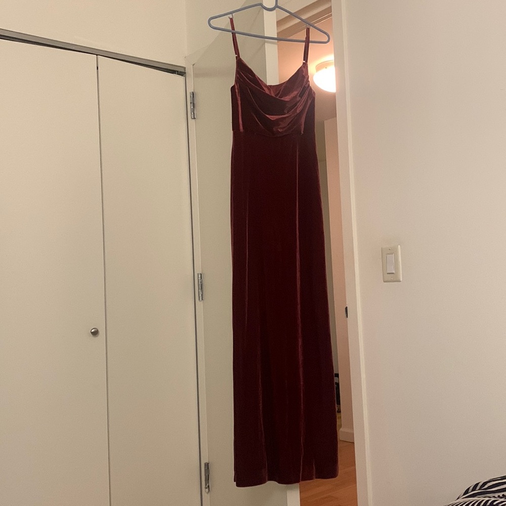 Maxi Velvet Dress
